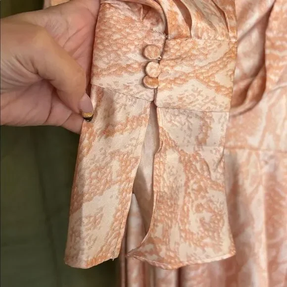 Acler Blush  snake print Mini Dress, US6 - Picture 10 of 16